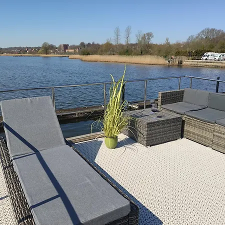 Bådhotel Hausboot Fjord Serina Mit Biosauna In